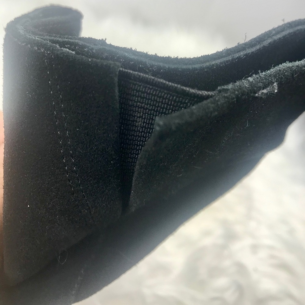 BAKERS Torri Black Suede Bootie, Size 9B, EUC - Picture 8 of 8